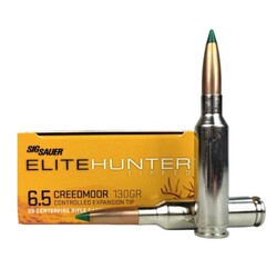Elite Hunter Tipped, 6.5 Creedmoor, 130 Grain, CET, 20/Box