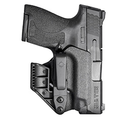 Minimalist IWB Holster, S&W M&P Shield 1.0/2.0 9/40, Ambi, Matte Black