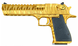 Desert Eagle Mark XIX, .50 AE, 6" Barrel, Titanium Gold Tiger Stripes, 7-rd