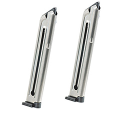 Magazine, .22 LR, Mark III/IV, 10-rd, Nickel, 2-Pack