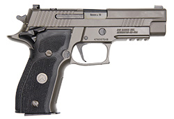 P226 Legion Full Size, 9mm, 4.4" Barrel, R2 Slide Cut, XRay3 Day/Night Sights, SAO, Grey, (3) 15-rd
