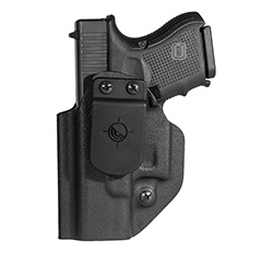 Appendix IWB/OWB Holster, Fits GLOCK 26/27/33, Ambi, Matte Black