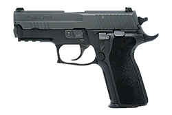 P229 Enhanced Elite, 9mm, 3.9" Barrel, Siglite Night Sights, Black, (2) 10-rd, CA Compliant