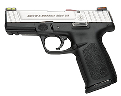 SD40 VE, .40 S&W, 4" Barrel, Hi Viz Sights, Stainless, Black, 10-rd, CA Compliant