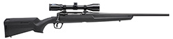Axis II XP Compact, 6.5 Creedmoor, 20" Barrel, Bushnell Banner 3-9x40 Scope, Black, DBM, 4-rd