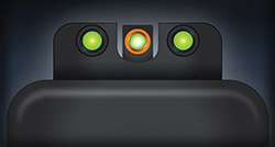 TFX Pro Tritium/Fiber Optic Handgun Sight, Sig Sauer P365