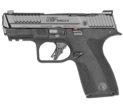 M&P 9 Shield X, 9mm Luger, 3.6" Barrel, NTS, Optics Ready, Front Night Sights, Black, (1) 13-rd & (1) 15-rd