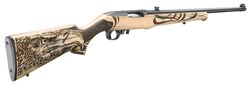 10/22 .22LR, 18.5" Barrel, Engraved Eagle Scene, Natural/Blued, Laminate Stock, 10-rd TALO