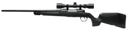 AXIS XP, .308 Win, 22" Barrel, Weaver 3-9x40 Scope, Mate Black, Black Synthetic Stock, 4-rd