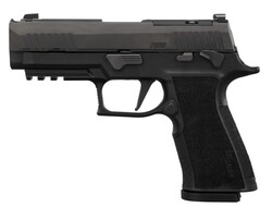 P320 XTen Carry Comp, 10mm, 3.8" Barrel, Compensator, Manual Safety, Black, (2) 10-rd