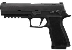 P320 XTen, 10mm, 5" Bull Barrel, XRay3 Day/Night Sights, MS, Black, (2) 10-rd