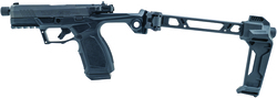 GX4 Carry, 9mm, 3.7" Threaded Barrel, Strike Industries Brace, TORO Optic Ready, Black, (2) 10-rd