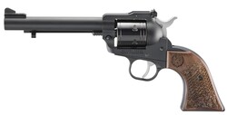 Super Wrangler Collectors Series, .22 LR/.22 Mag, 5.5" Barrel, Black, Engraved Walnut Stock, 6-rd