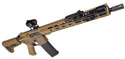 Sunrise AR-15 Bundle, 5.56 NATO, 16" TB, M-LOK, ProTac RL & Vortex Red Dot, Tri-Tone FDE, 30-rd