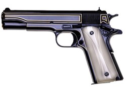 1911 Classic Government, Raymond J Wielgus, .45 ACP, 5" Barrel, Engraved, Gold Accents, Blued, 7-rd, TALO