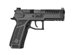 CZ P-09 F NOCTURNE, 9mm, 4.53" Barrell, Optics Ready, Luminescent Sights, Black, Manual Safety, 19-rd