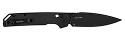 Iridium, 3.4" Spear Point, Pocketknife, Steel, Black