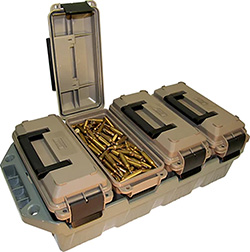 4-Can Ammo Crate, 30 Cal, FDE/Army Green