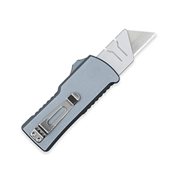 Utility Knife, OTF, Grey