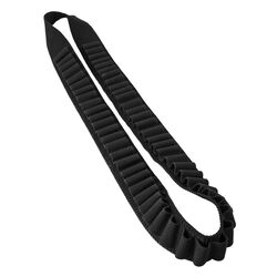VISM 12 Gauge Shotgun Bandolier, 56" Holds 56, Black