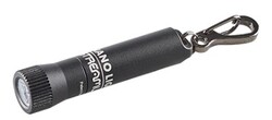 NANO Light II, Miniature Keychain Flashlight, Black, AAAA Batteries