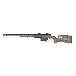 King Hunter, 7mm BC, 20" Barrel, Picatinny Rail, QD Muzzle Brake, Camo, (1) Magpul AICS Long Action 5-rd PMag
