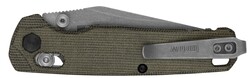 Bel Air, 3.05" Clip Point, Pocketknife, Working Finish/Olive, KVT Open System