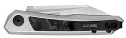 Launch 20, 3", Reverse Tanto, Pocketknife, Stonewash/Grey-Black Aluminum Handle, Push Button