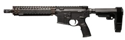 MK18 Pistol, 5.56, 10.3 TB", SBA3 Brace, RIS II Handguard, Black, FDE, No Magazine