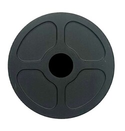 Hydrogen L Suppressor, 6.5 Creedmoor, HUB, Titanium, Black