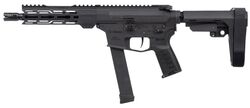 Banshee Pistol, MKGS, 9mm, 8", Threaded Barrel, RipBrace, Black, Glock 33-rd