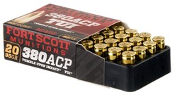 .380 ACP,  TUI, Solid Copper, 95 Grain, 20/Box