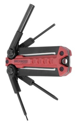 Glock Folding Multi-Tool, Black, Red