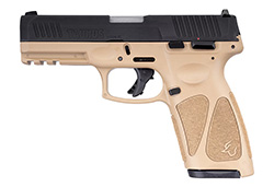 G3, 9mm, 4" Barrel, Black/Tan, (1) 15-rd & (1) 17-rd