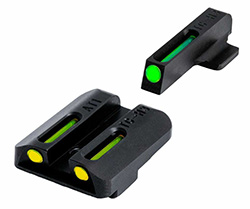 TFO Handgun Sight, Green/Yellow, For GLOCK 20/21, High