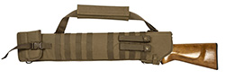 VISM Shotgun Scabbard, Fits Most Shotguns, Tan