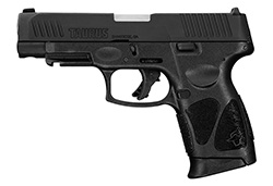 G3XL, 9mm, 4" Barrel, Serrated Slide, Black/Black, (2) 12-rd