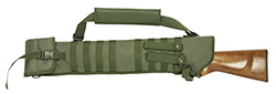 VISM Shotgun Scabbard, Fits Most Shotguns, Green