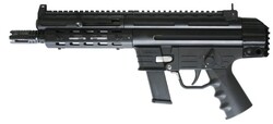 GSG-910 Pistol, 9mm, 7.5" Barrel, Sig/Glock Magazine Adapter, M-Lok Rail, Black, 33-rd