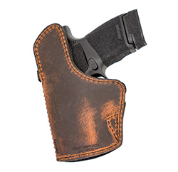Compound G2 Essential, IWB, Ambi, Water Buffalo Brown Leather/Kydex Hybrid, Size 2