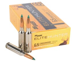 Elite Hunter Tipped, 6.5 Creedmoor, 130 Grain, CET, 20/Box