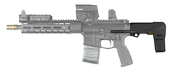 Honey Badger AR Brace, .556/.300BLK Buffer Springs, Black