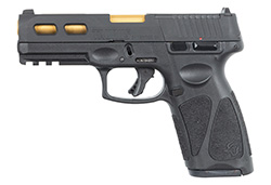 G3, 9mm, 4" Gold PVD Barrel, Custom Side Cuts, (2) 15-rd