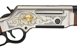 Long Ranger Elk Wildlife Edition, .308 Win, 20" Round Barrel, Engraved, Blued/Walnut, 4-rd