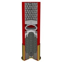 Super-X High Brass, 16 Gauge, 2 3/4" 1 1/8 oz, #6 Shot, 25/Box