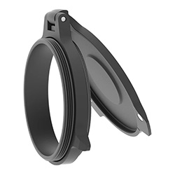 Alumina Flip-Back Lens Cover, 44mm, VX-5/6, Matte