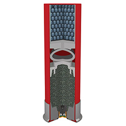 Super-X Game Load, 12 Gauge, 2 3/4" 1 oz, #8 Shot, 250/Case