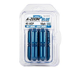 A-Zoom Snap Cap, .45 ACP, Blue, 10-Pack