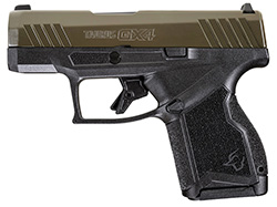 GX4, 9mm, 3" Barrel, Black/MS Green, (2) 11-rd