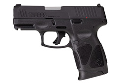 G3C, 9mm, 3.2" Barrel, No Safety, Serrated Slide, Black/Black, (3) 12-rd